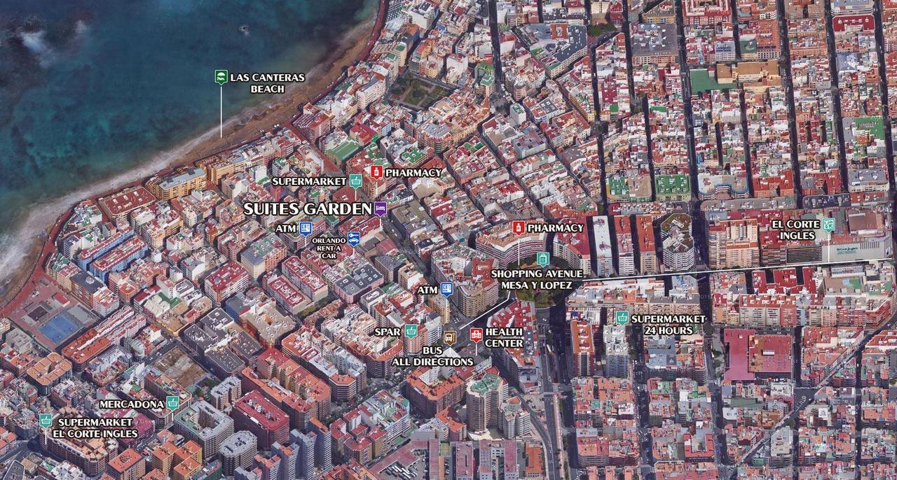 Suites Garden Loft Andy Warhol Las Palmas de Gran Canaria Eksteriør billede